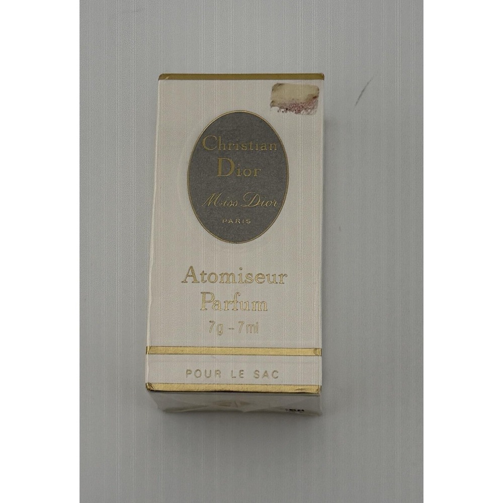Vtg. Sealed Box Christian Dior Miss Diorato Atomiseur Parfum 0.25 fl oz/ 7 ml